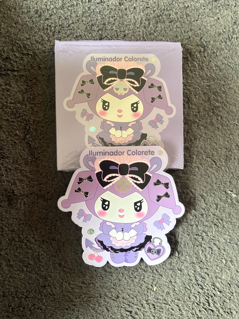 NWT Girabella Kuromi Highlighter and Blush Palette